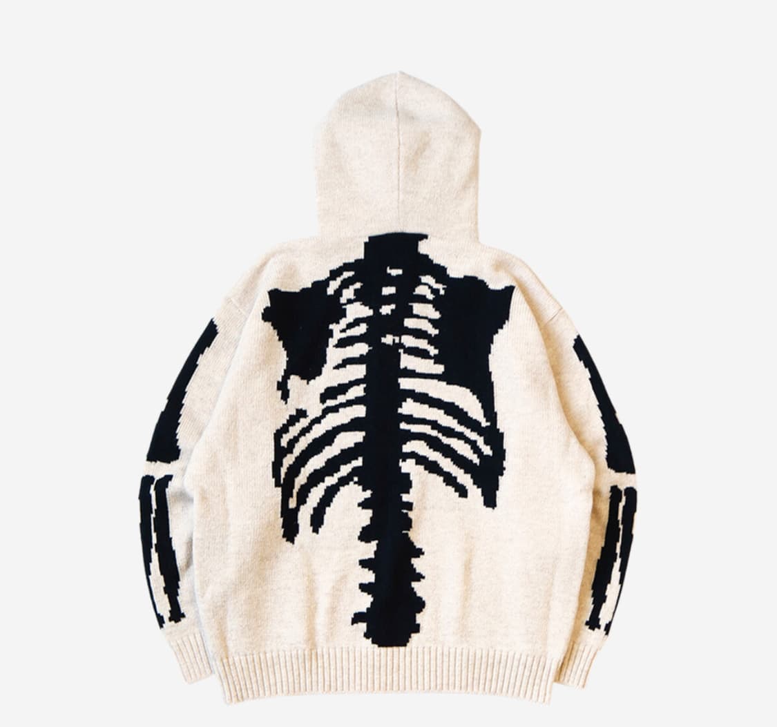 [3] 캐피탈 (kapital) 본 니트 후드 키나리 상품이미지2