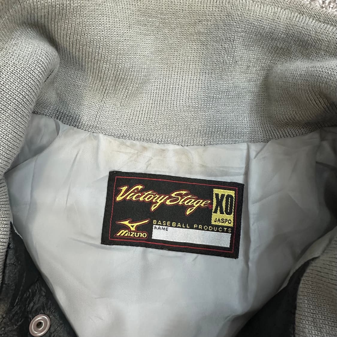 미즈노 블랙/실버 올드스쿨 바시티 자ㅅXL 상품이미지6