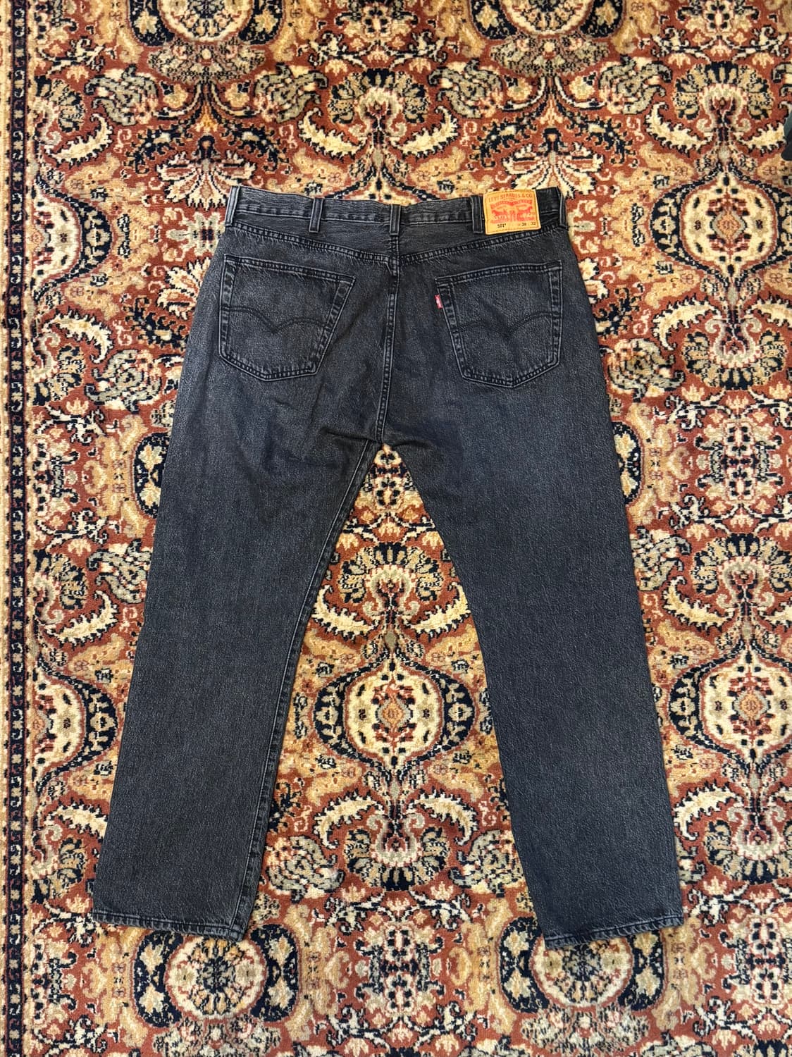 빈티지 리바이스 501 블랙 데님 38" (479) 상품이미지2