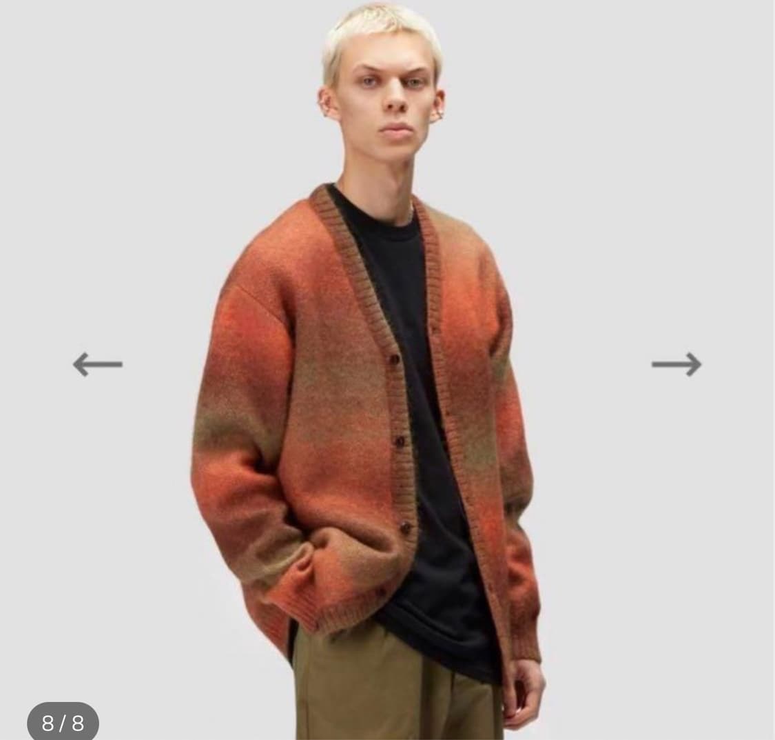 SNEAKERSNSTUFF ( SNS ) 모헤어 가디건 상품이미지8