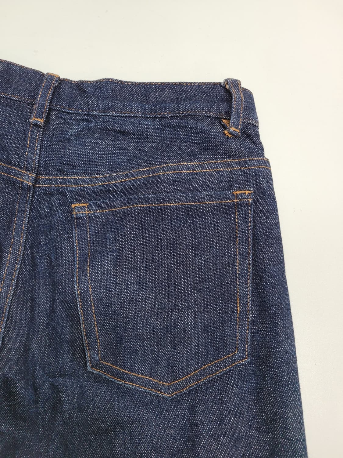 A.P.C. 아페쎄 셀비지 생지 데님 칑바지 / 남 28 (여성가능) 
 상품이미지5