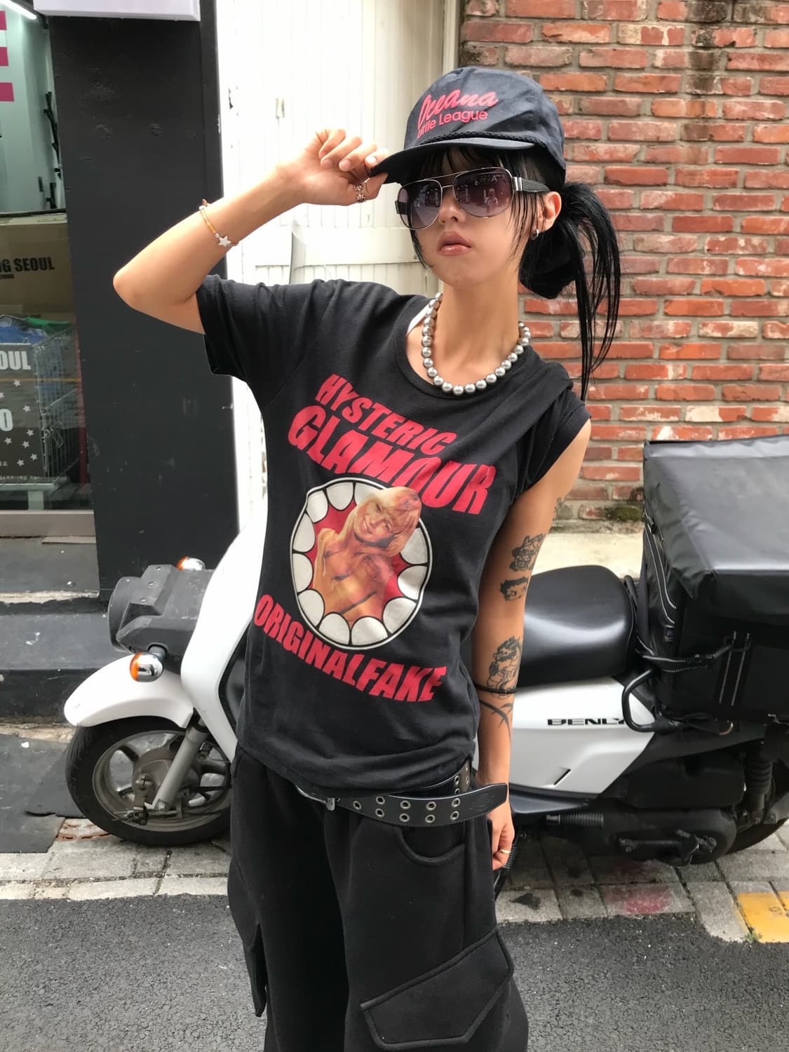 < Hysteric Glamour His Girl T-shirt > 상품이미지2