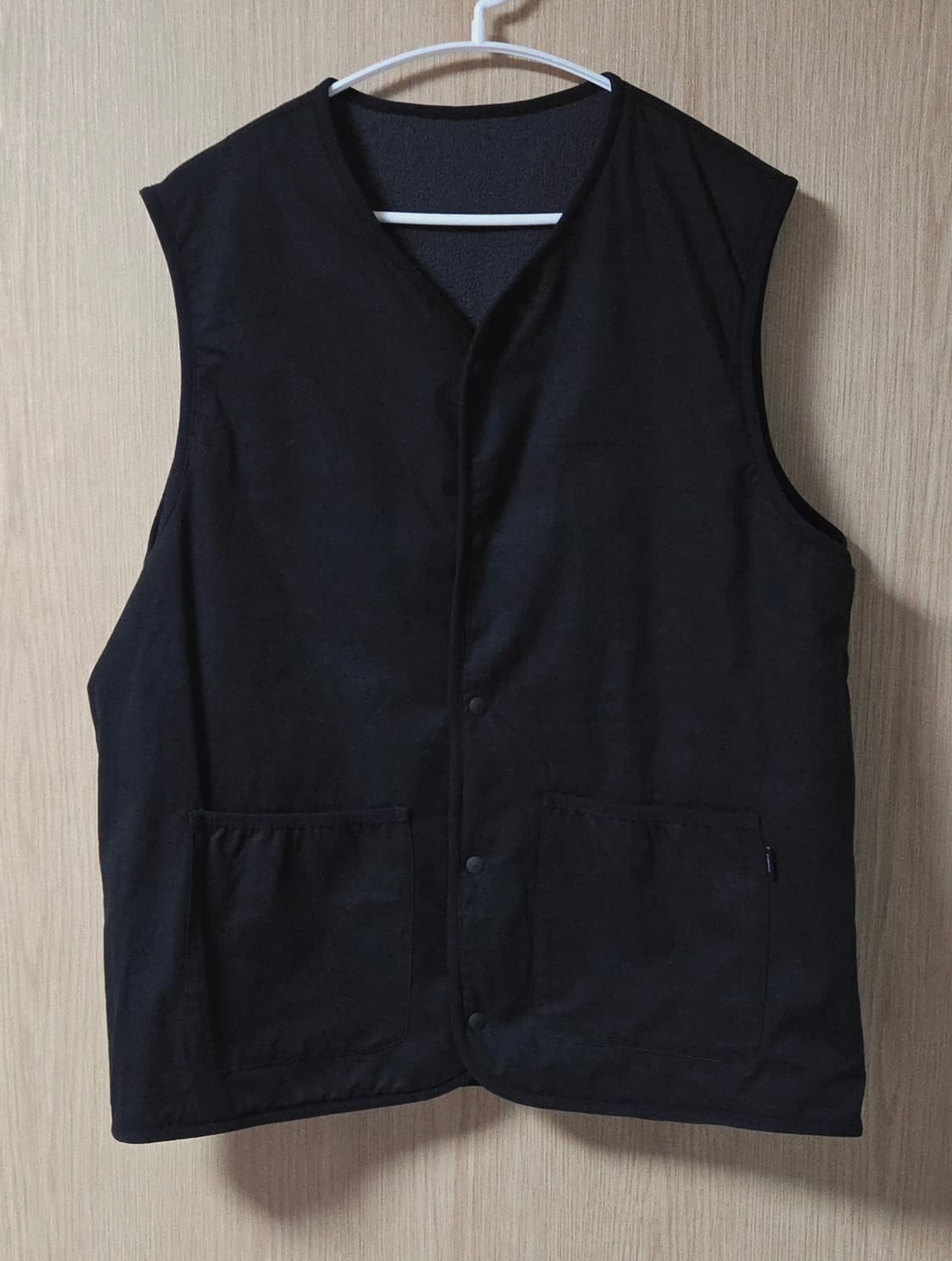 (착샷) 하이드아웃 플리스 리버시블 베스트 조끼 상품이미지5