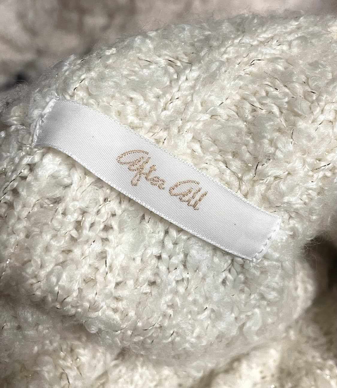 리즈리사 깔 달천 글리터 코튼 롱 가디건 상품이미지4