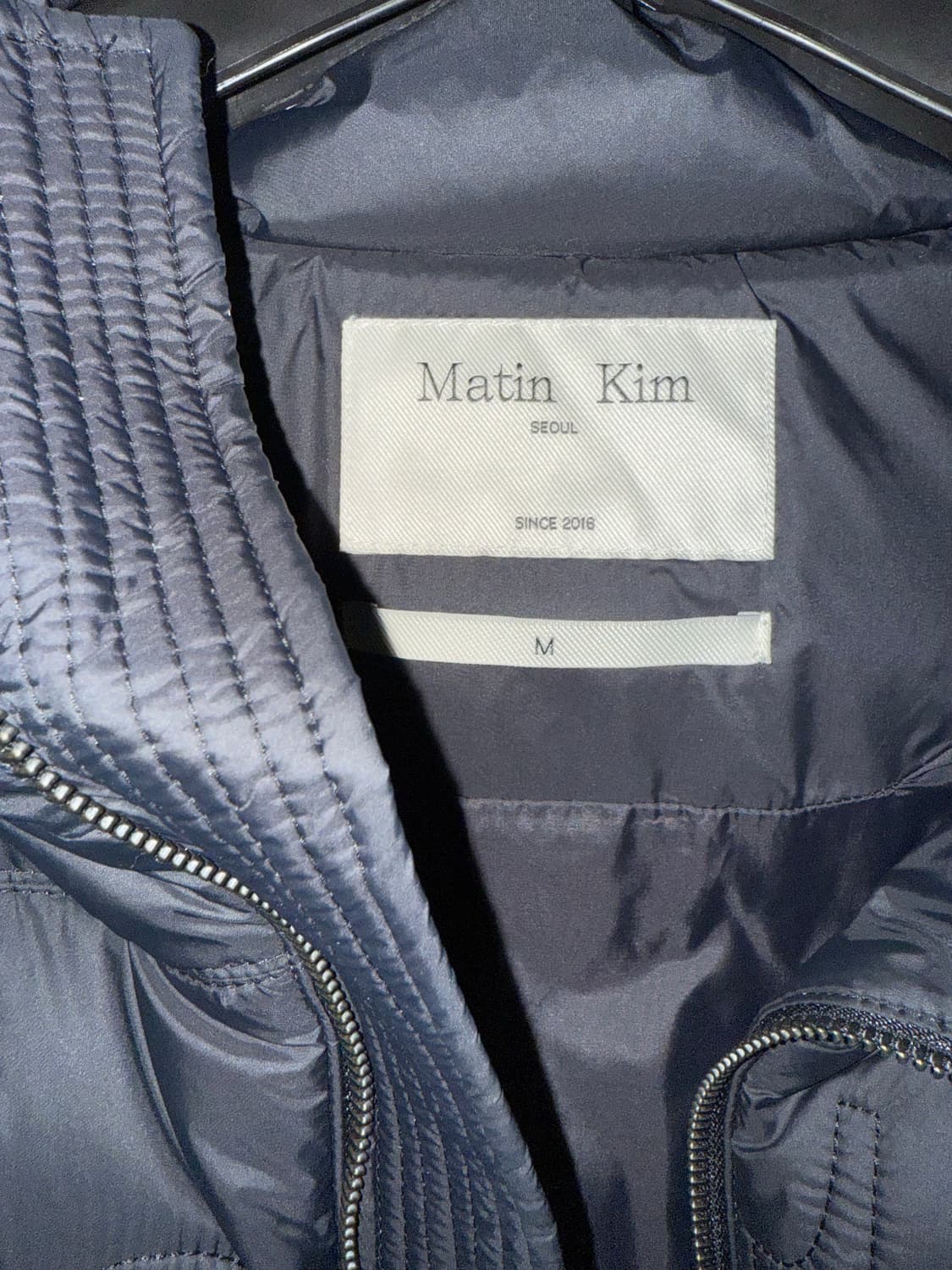 마뗑킴 조끼패딩 블랙 상품이미지5