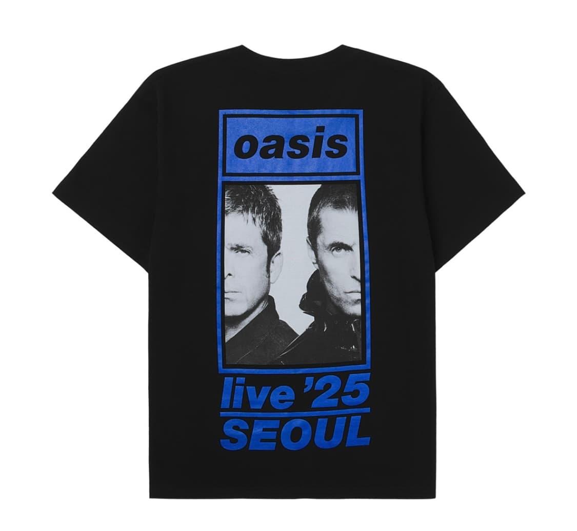 오아시스 굿즈 MD 반팔 티셔츠 L 사이즈 상품이미지1