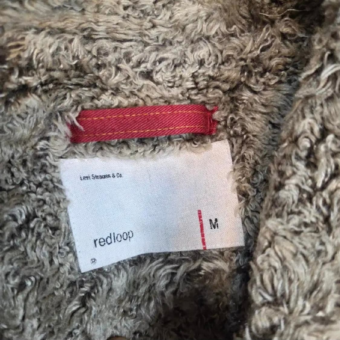 JPN 00s 리바이스 레드룹 웨스턴 쉐르파 코튼 자켓 (M) 상품이미지6