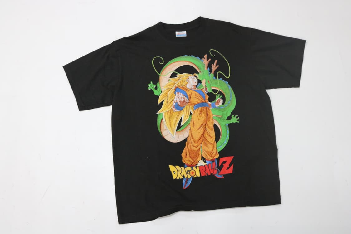 Hanes 헤인즈 90s 드래곤볼 Z 그래픽 반팔티셔츠 상품이미지3