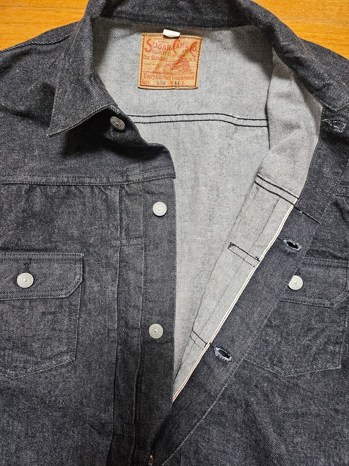 슈가케인 1953 블랙 자켓 상품이미지6