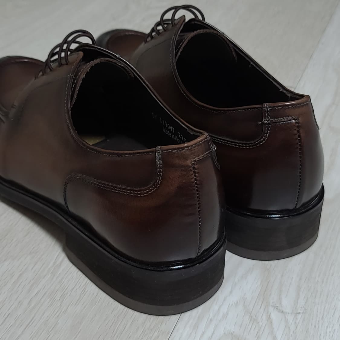 270 ) 새상품 텐디 남성 소가죽 Y팁 더비슈즈 상품이미지5