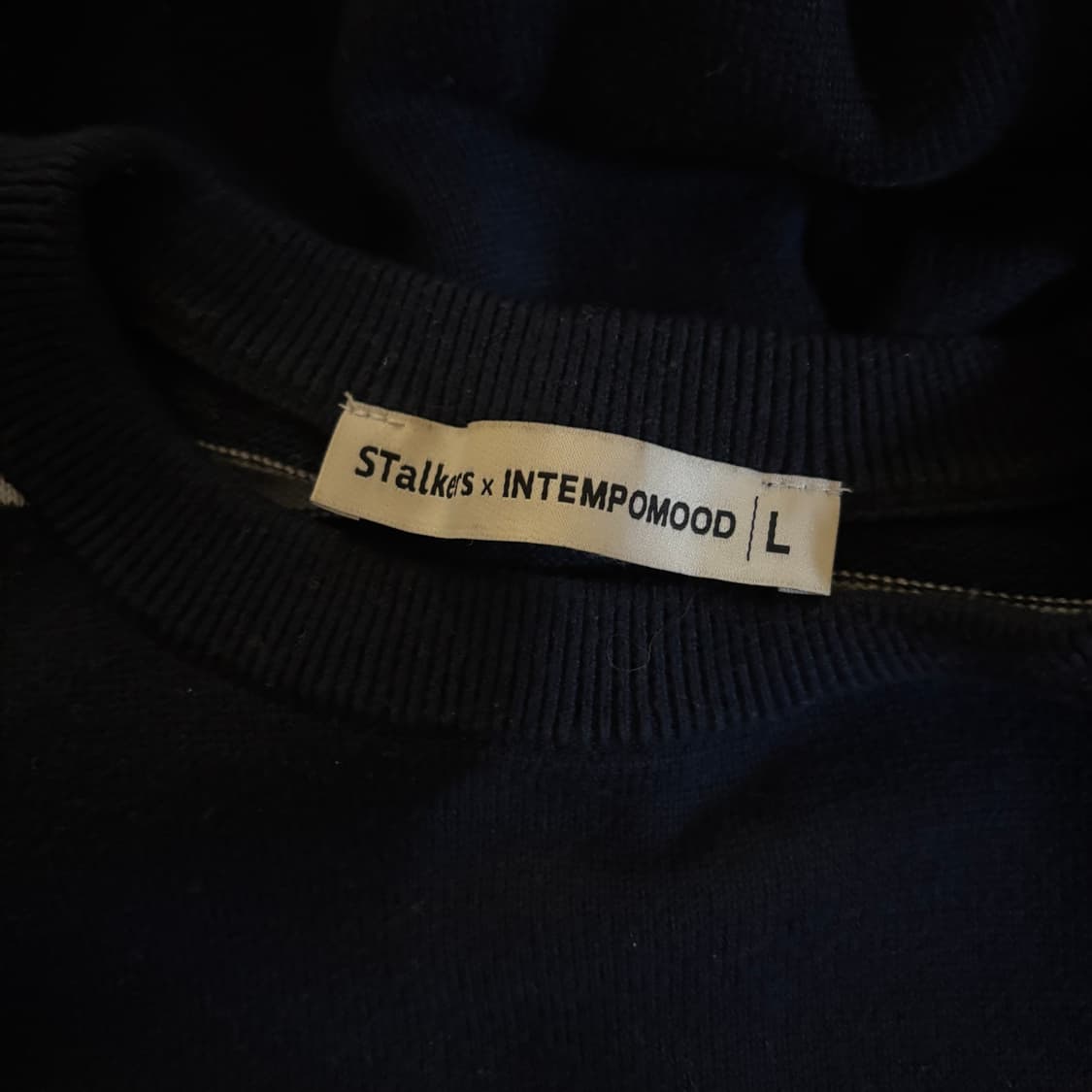 Stalkers x INTEMPOMOOD 스트라이프 니트 L 상품이미지3