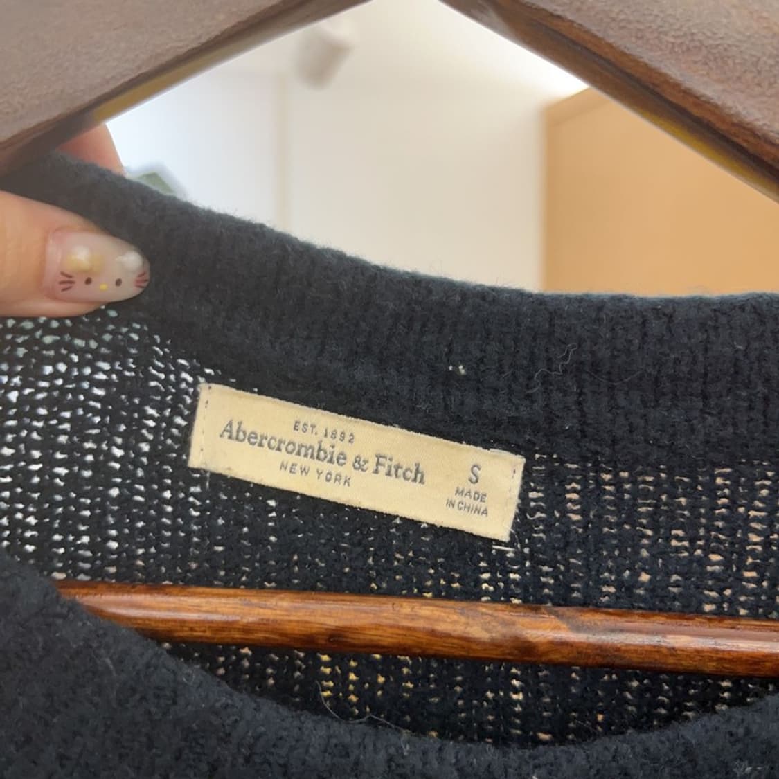 아베크롬비 빅로고 니트 스웨터 90 C06235 상품이미지3