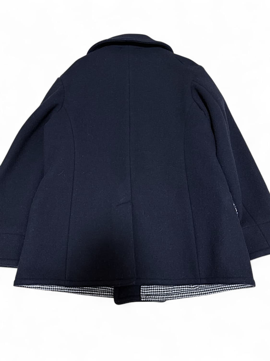 본쿠라 boncoura 울 캐시미어 멜튼 피코트 상품이미지2