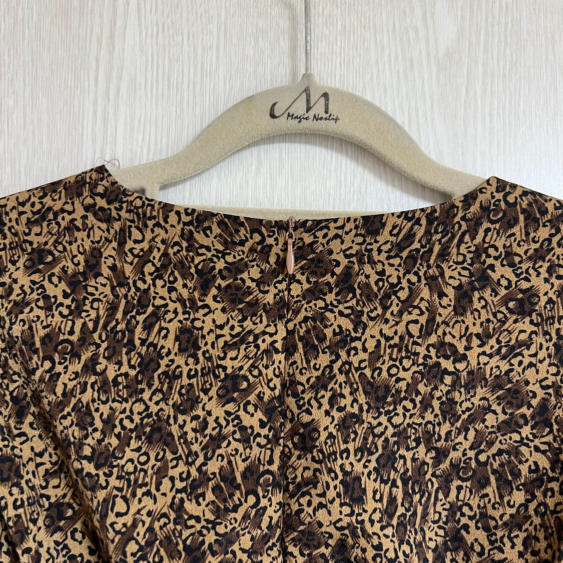 레오파드 롱원피스 상품이미지4