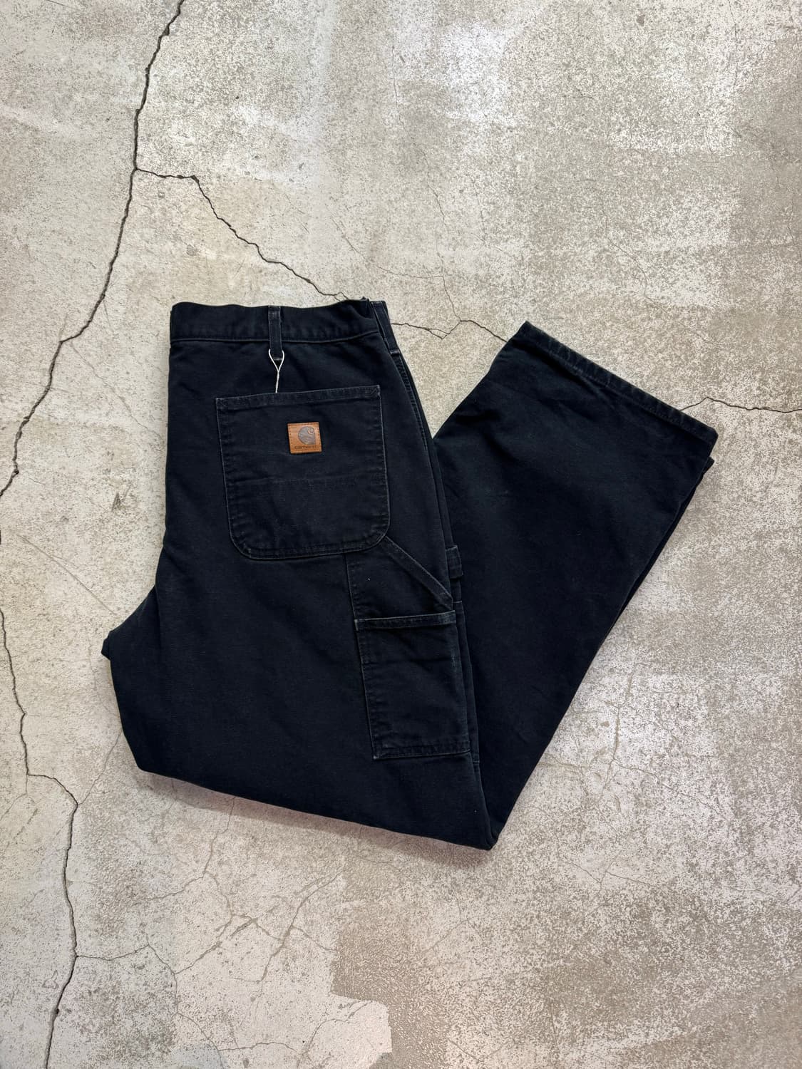 칼하트 B111 BLK 덩가리핏 싱글니 상품이미지7