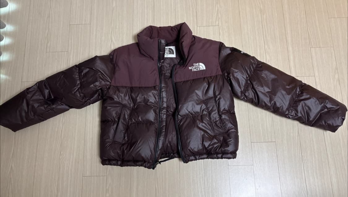 눕시 숏패딩 코코아 상품이미지1