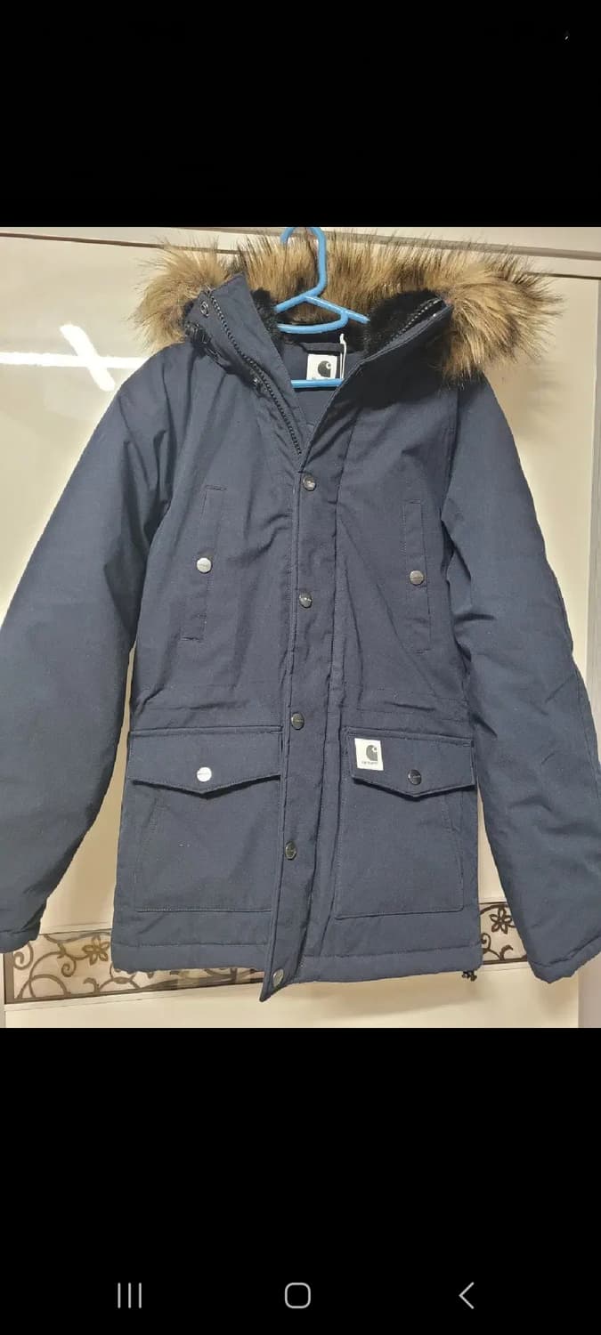 여성 칼하트 트래퍼파카 패딩 새상품 상품이미지1