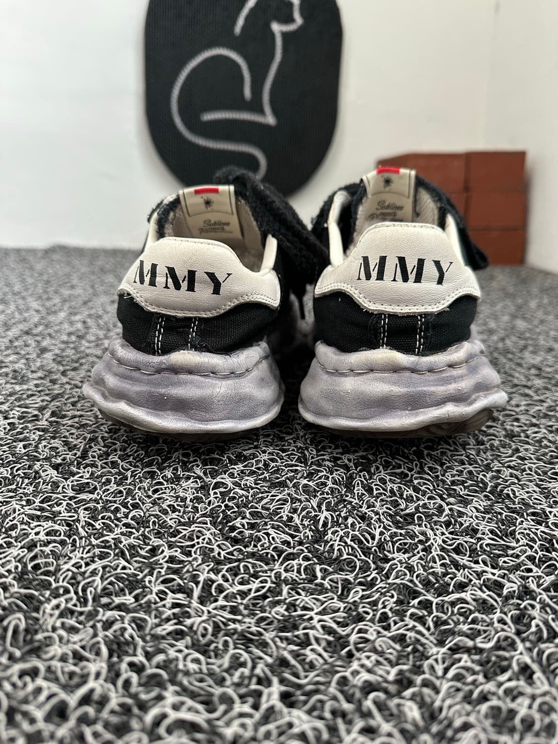 미하라 야스히로 블레이키 스니커즈 블랙 38 상품이미지5