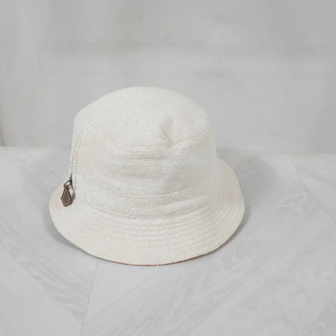 58~60 에르메스 양면 버킷햇 오렌지 리버서블 HERMES 상품이미지5