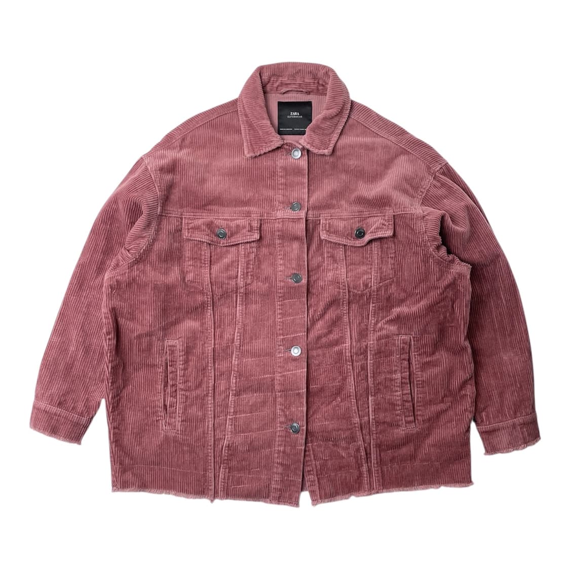 [중고] 자라 코듀로이 셔츠 자켓 USA M 상품이미지1