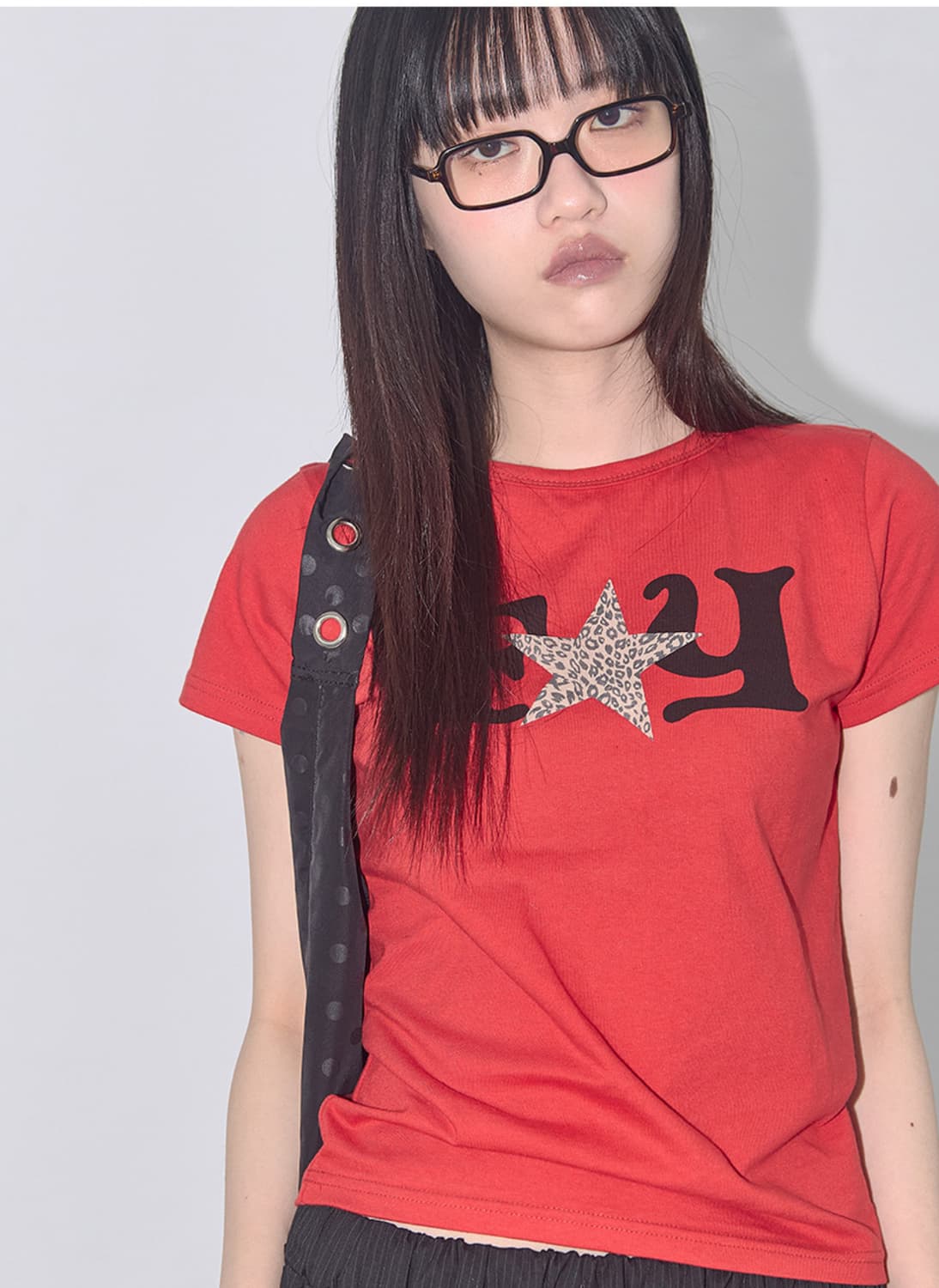 팬시클럽 LEOPARD TEE (RED) 상품이미지2