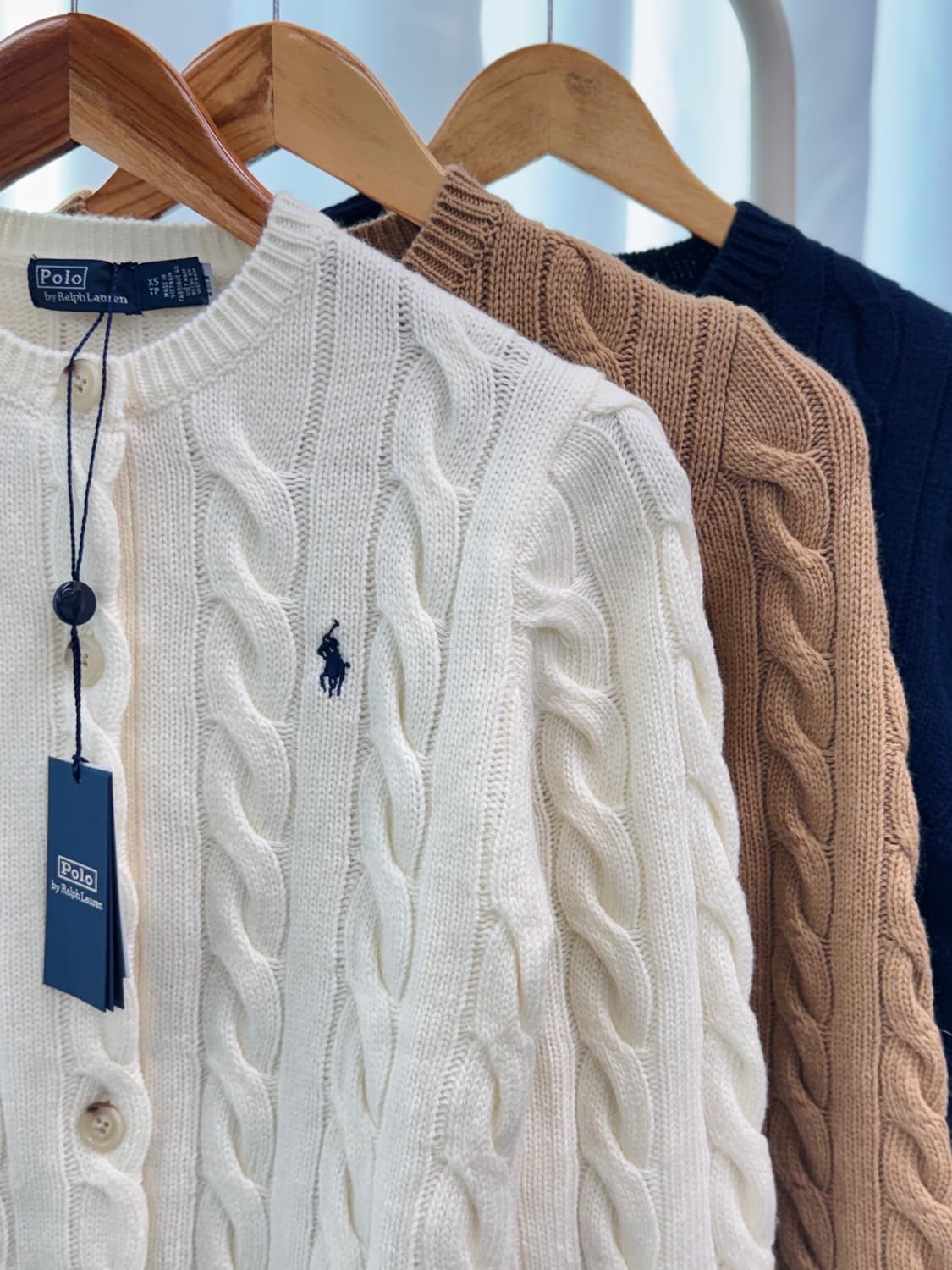 새상품 [폴로 울캐시 가디건] 상품이미지1