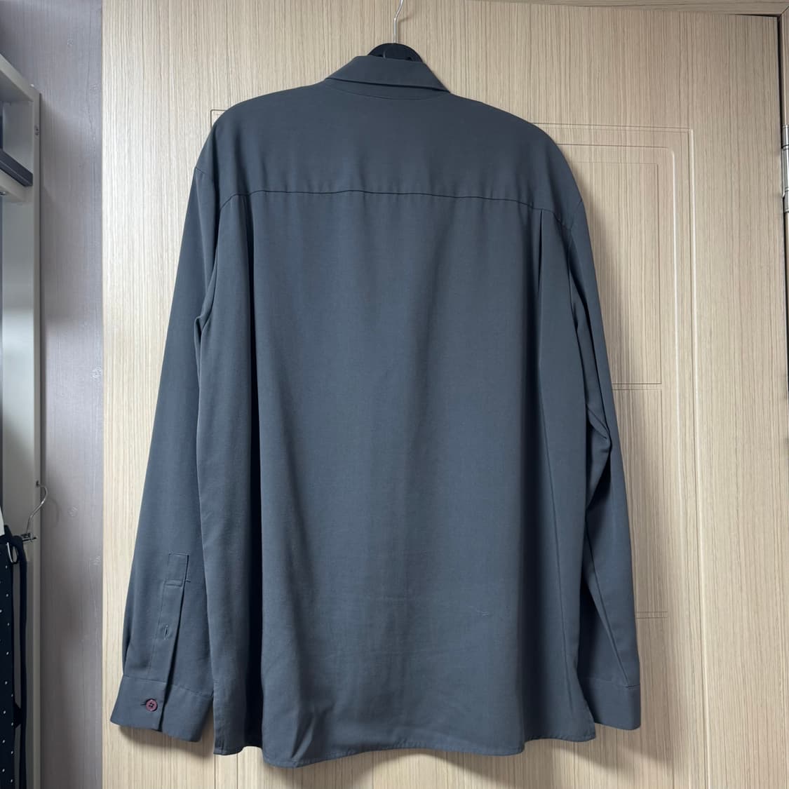 마인드브릿지 남자 가을셔츠 와이셔츠 차콜 상품이미지2