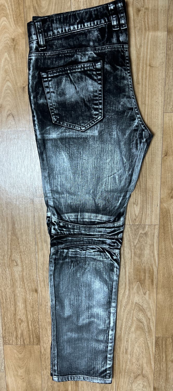 발망 블랙 워싱 데님 L 상품이미지2