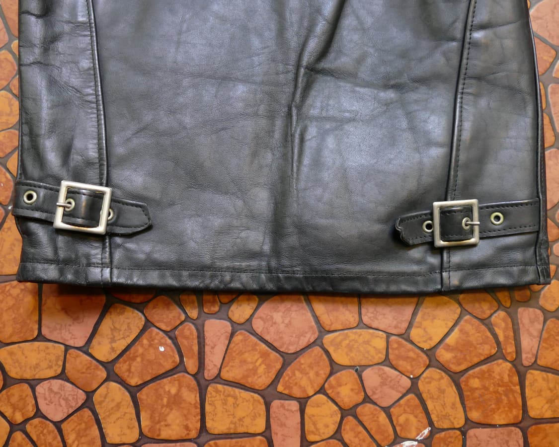 [M ]쇼트 Schott USA 빈티지 싱글 라이더 가죽자켓 상품이미지6