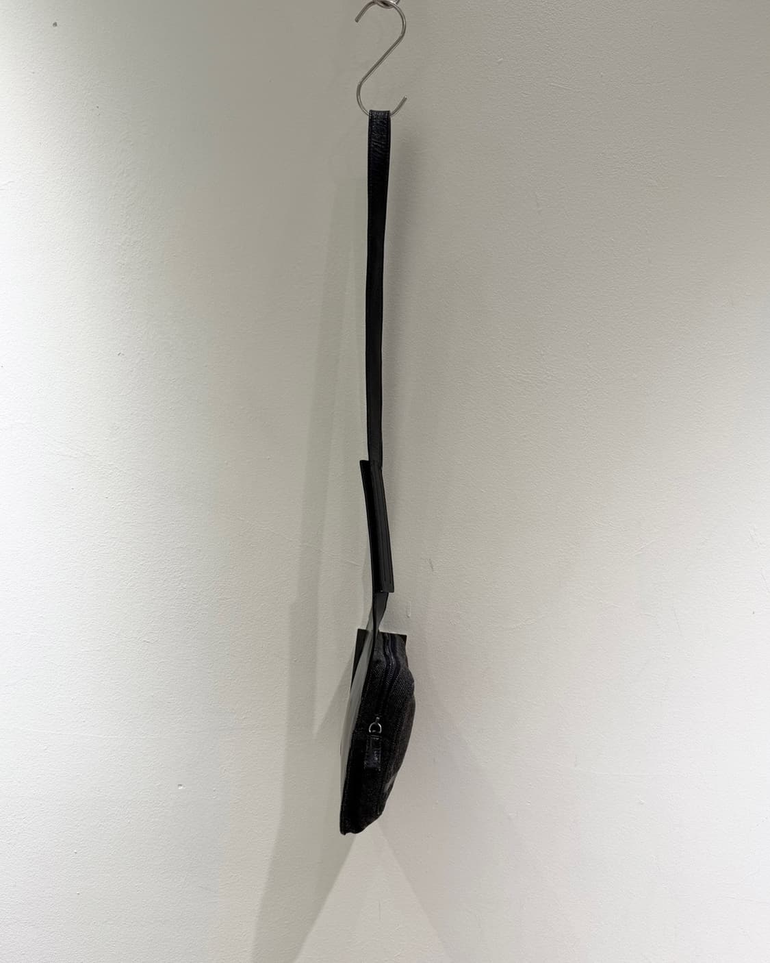 프라다 스포츠 차콜 fw99 아카이브 울 레더 크로스백 상품이미지3