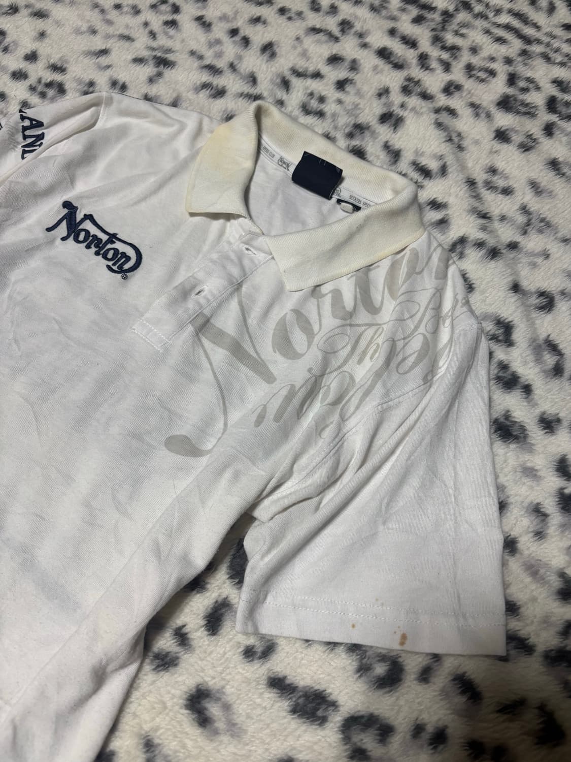 “Norton” Y2K Old Glory Print Tee 상품이미지5