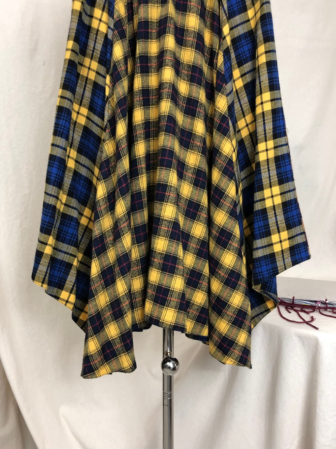 Spray Premium Checked Skirt 상품이미지3