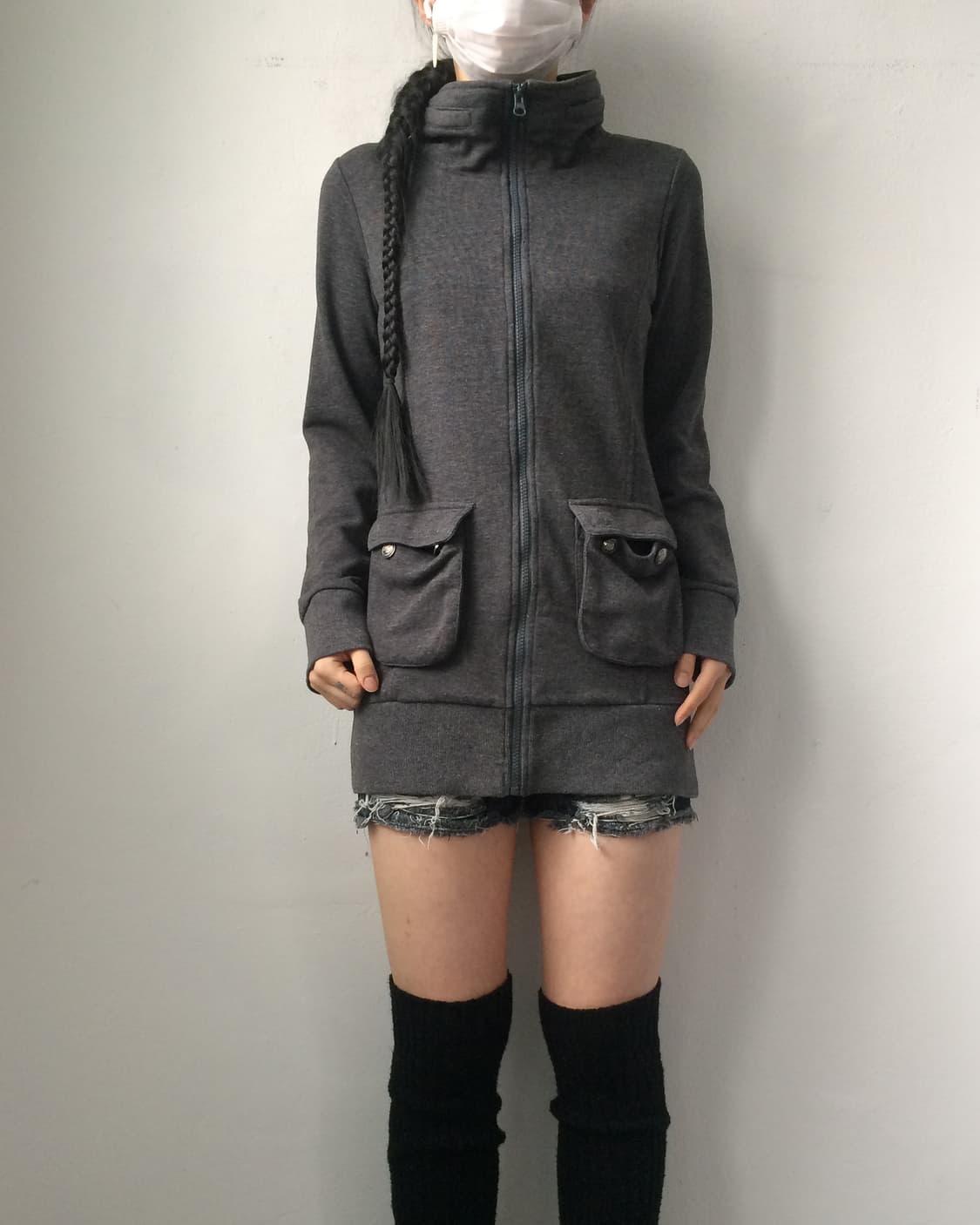 High neck zip up 상품이미지7