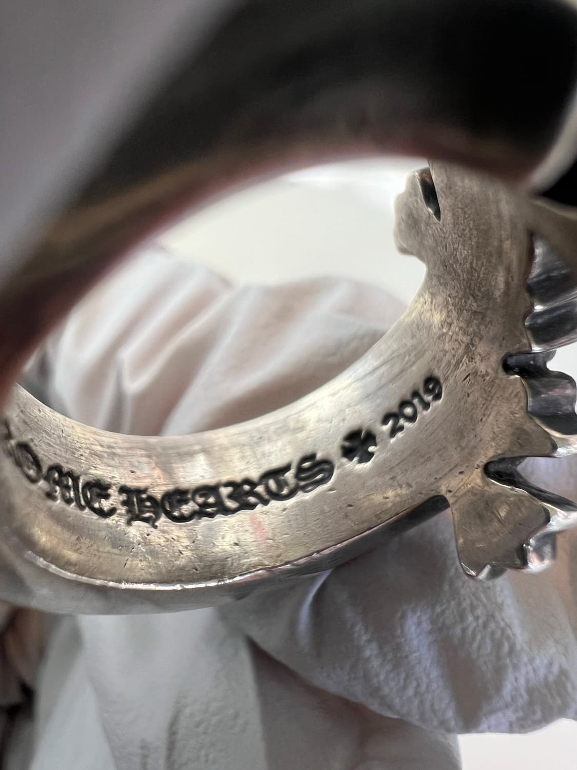 [us8] 크롬하츠 3ch 크로스링 상품이미지7