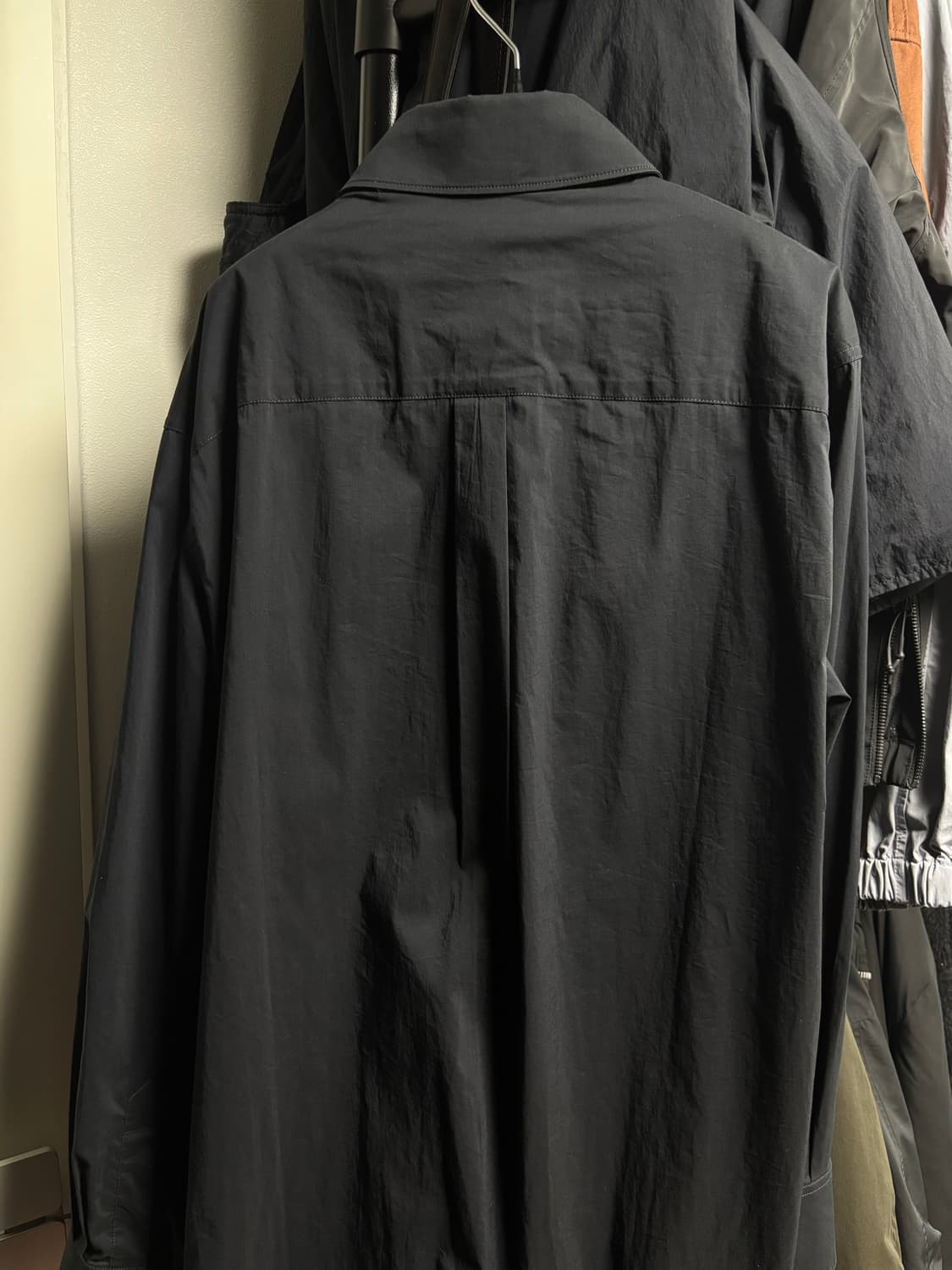 (50) 르메르 웨스턴 셔츠 블랙 상품이미지5