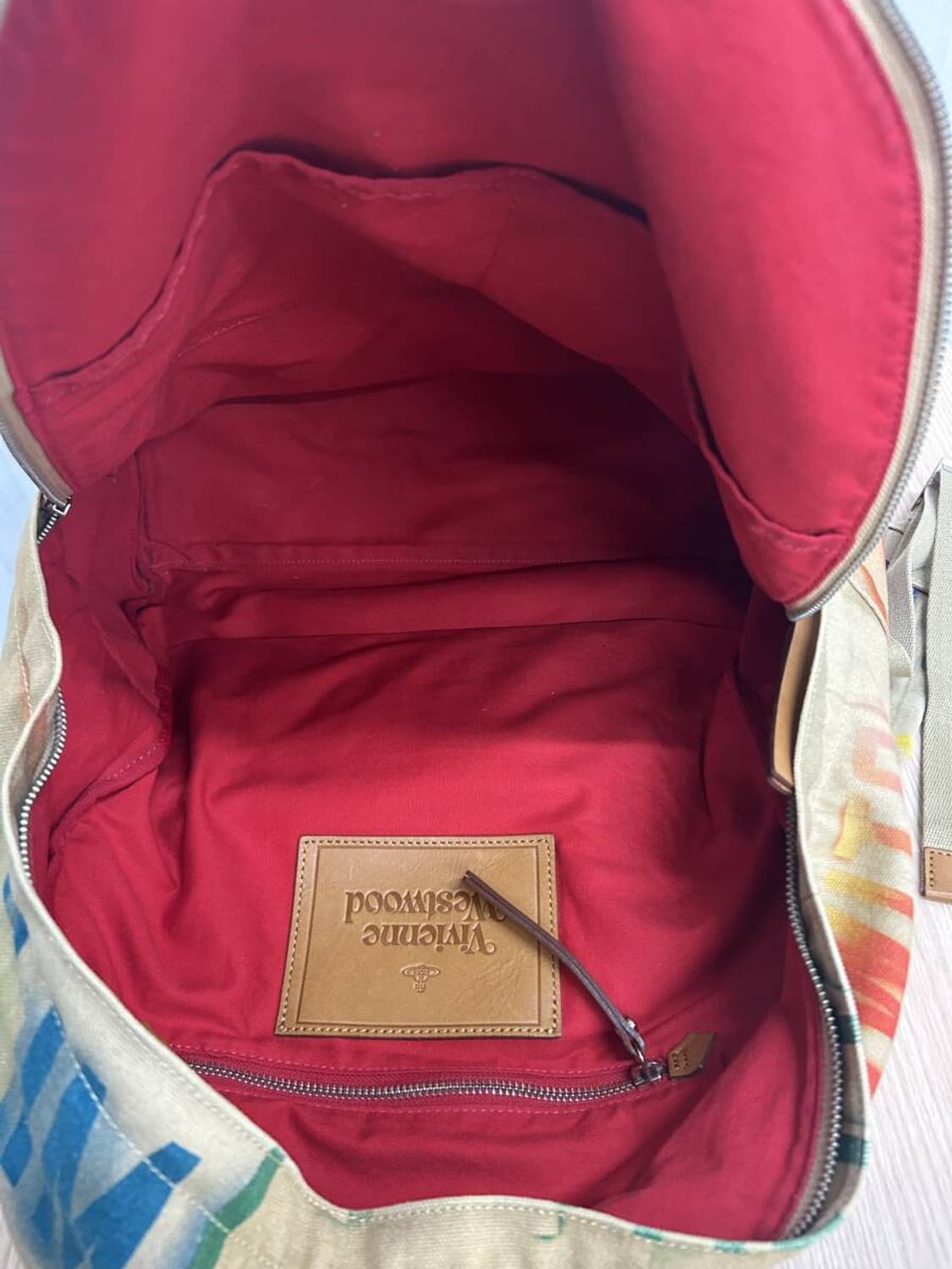 비비안 웨스트우드 락시크 캔버스 백팩 상품이미지6