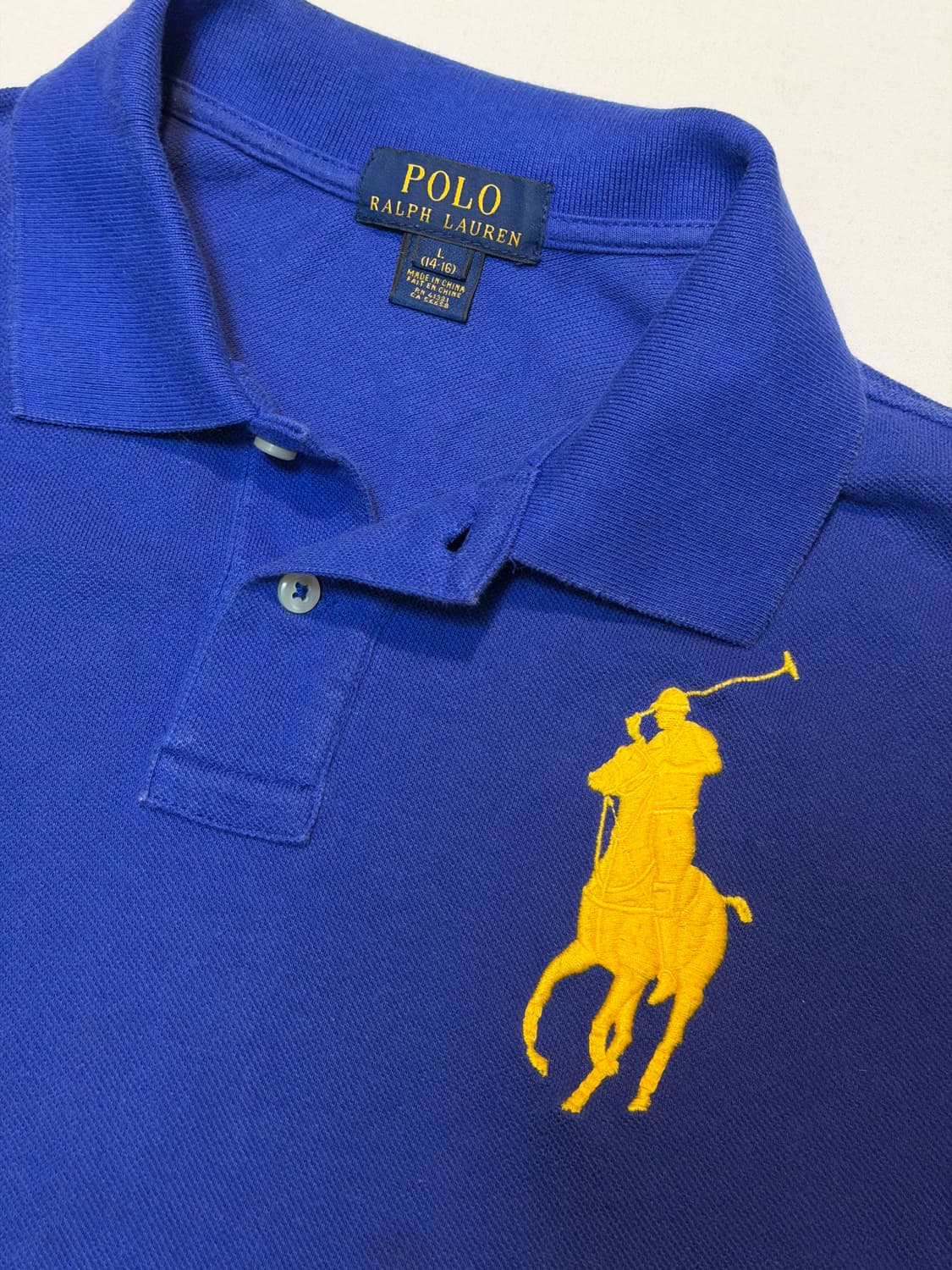 폴로 랄프로렌 빅포니 치프키프 카라티 블루 상품이미지2