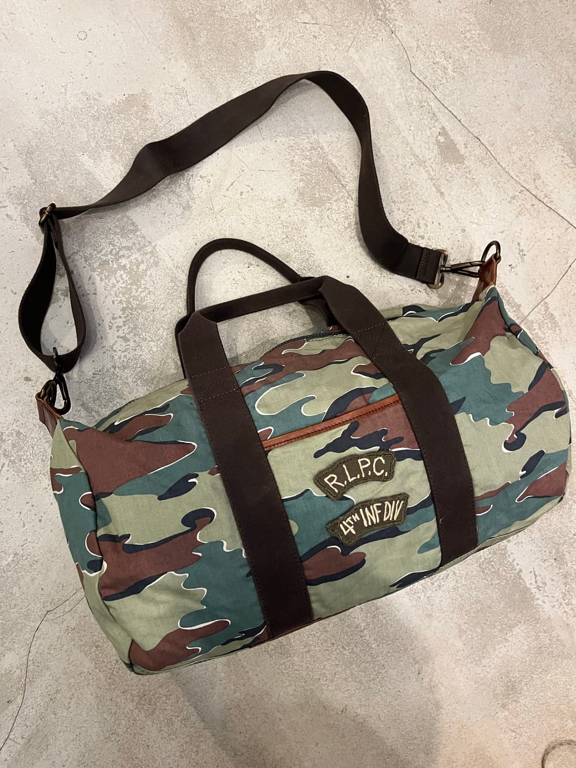 빈티지 랄프로렌 폴로 더플백 상품이미지2