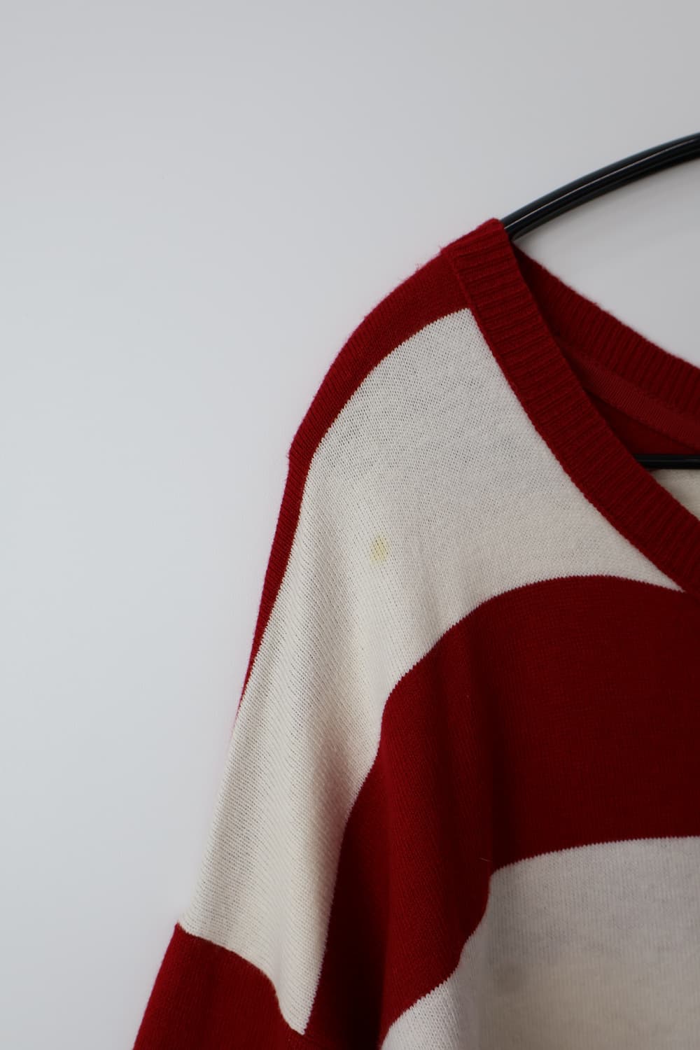 Abercrombie Red Striped Knit Top 상품이미지7