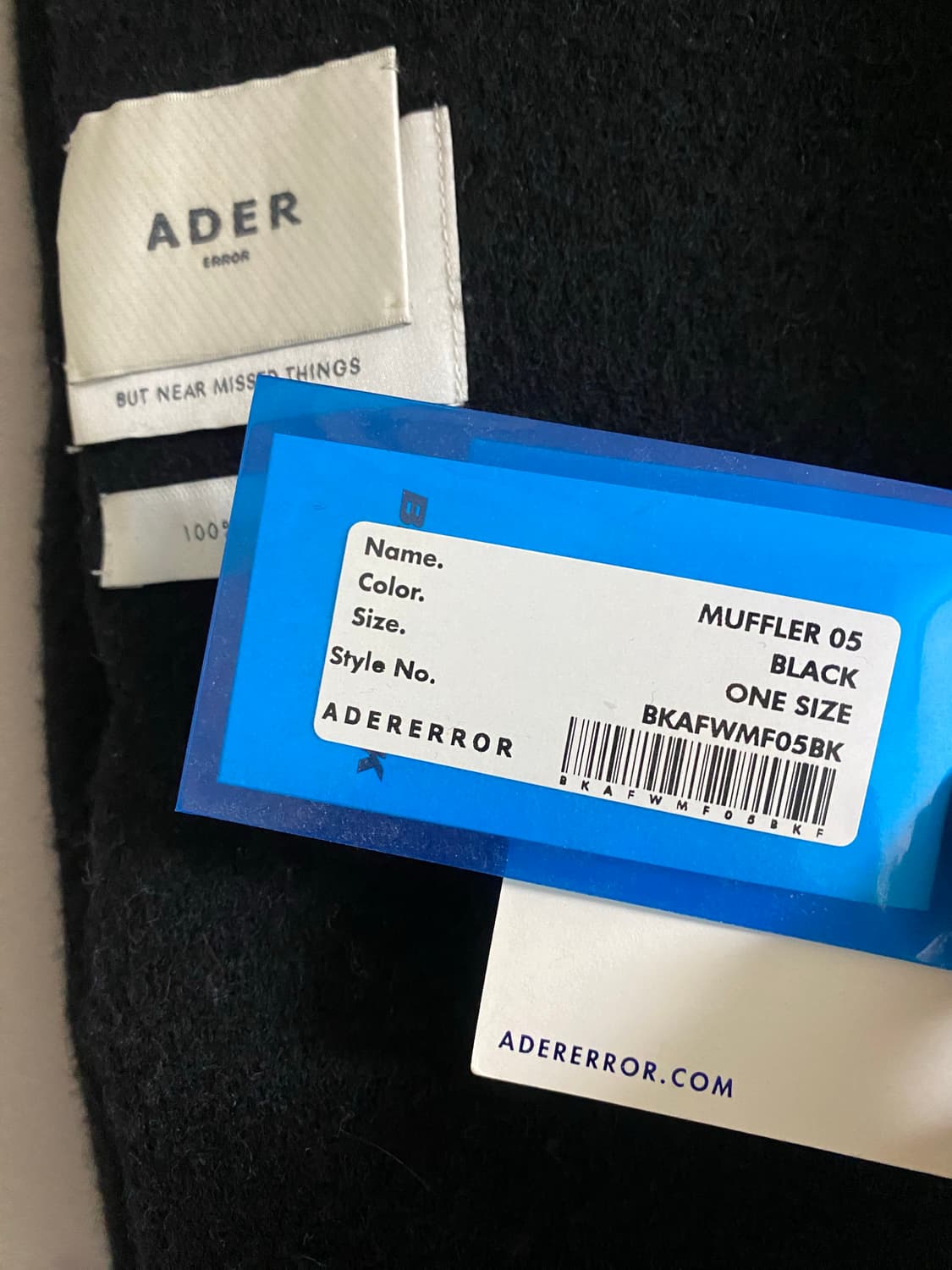 Ader Error Fairy soild muffler 상품이미지4