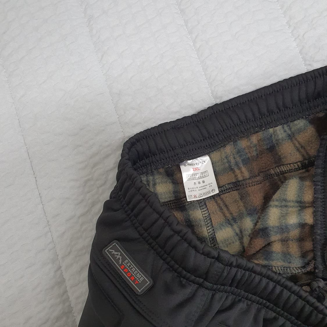 기모 밴딩 바지 남자35~36 상품이미지2