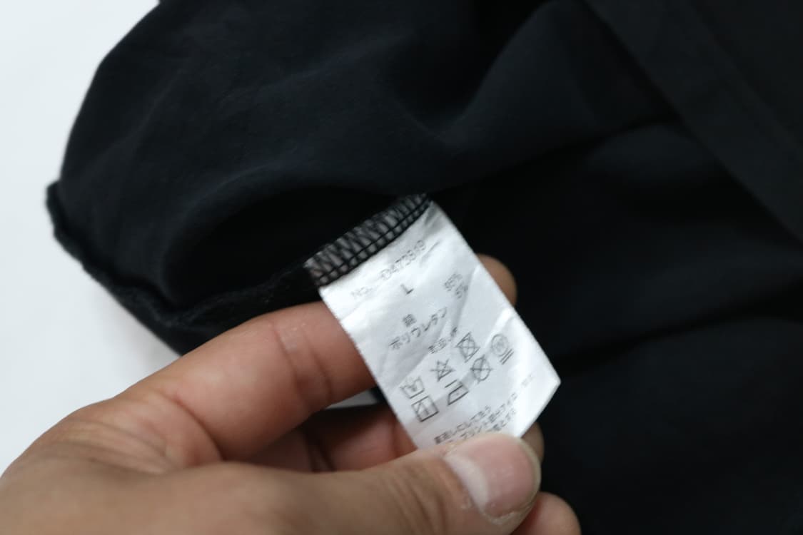 데이문 그래픽 자수 블랙 롱 슬리브 티셔츠 (L) 상품이미지8