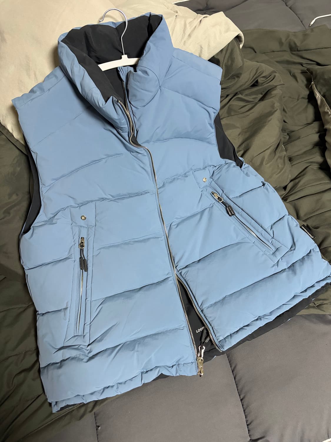 록히드마틴 양면 패딩조끼 2사이즈 (L) 상품이미지3