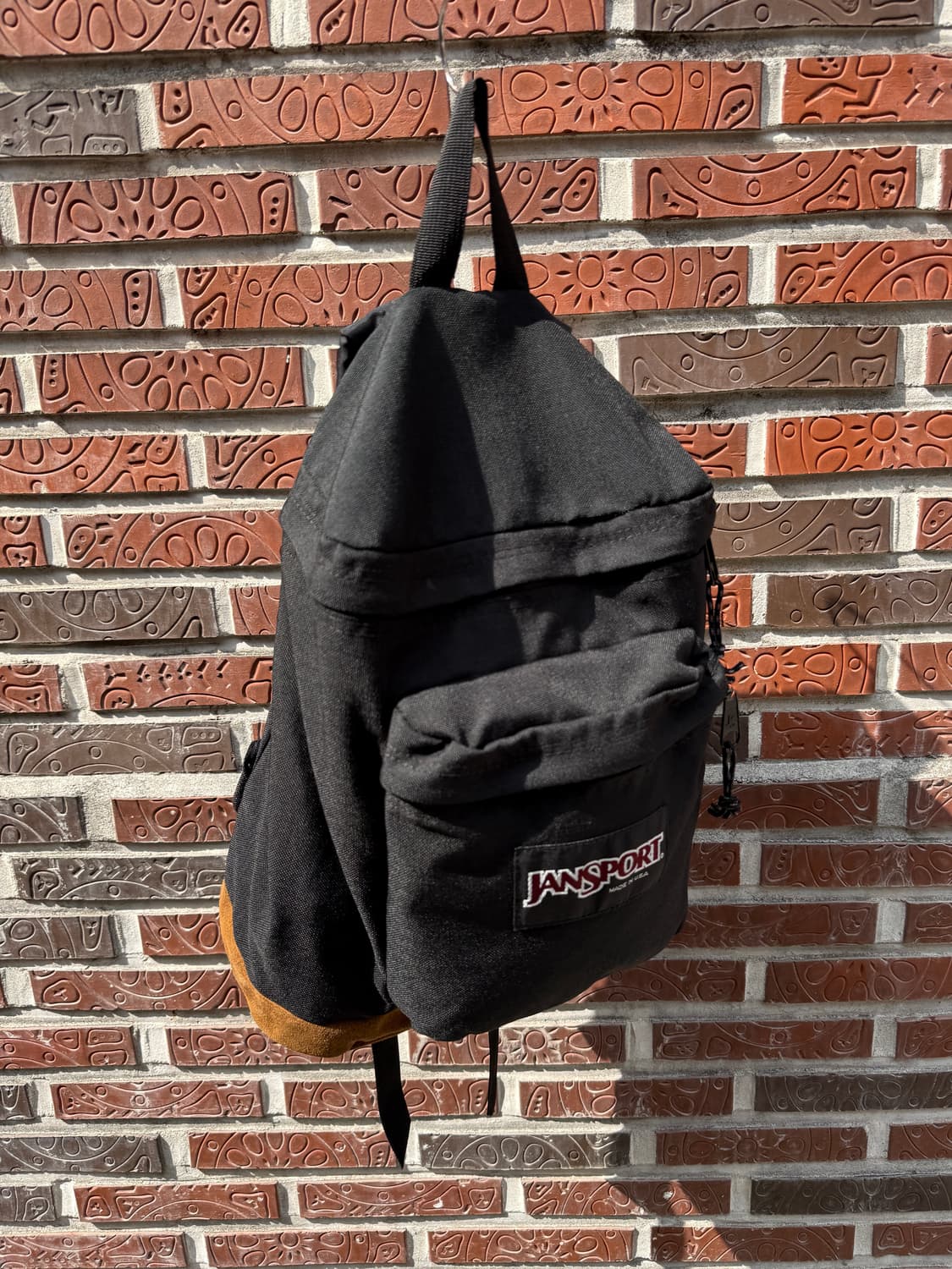 잔스포츠 90s 빈티지 스웨이드 바텀 백팩 상품이미지1