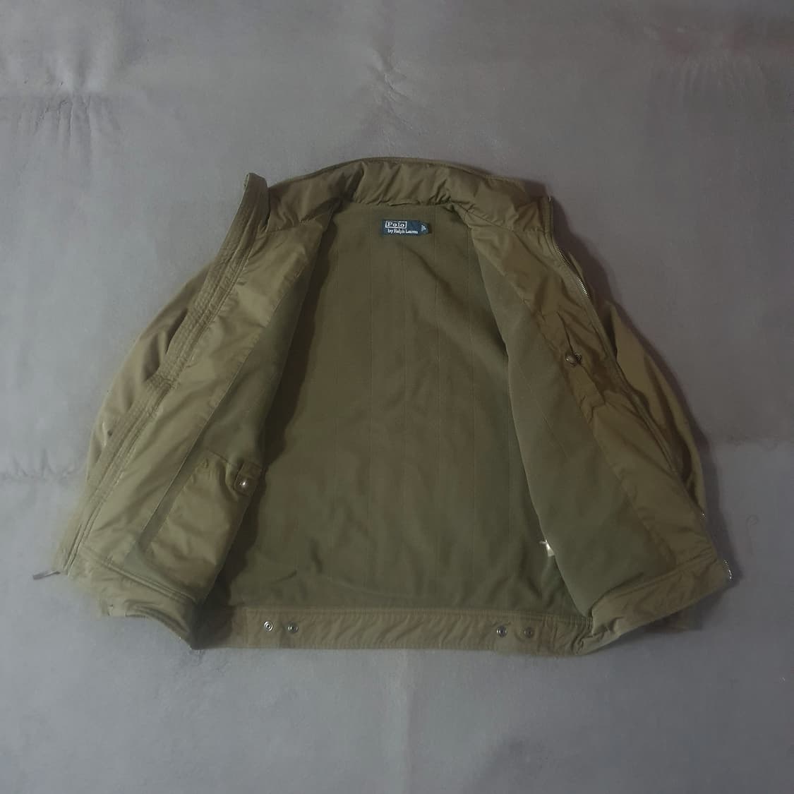폴로 폴리쉘 페리 자켓 L 라이트카키 상품이미지6