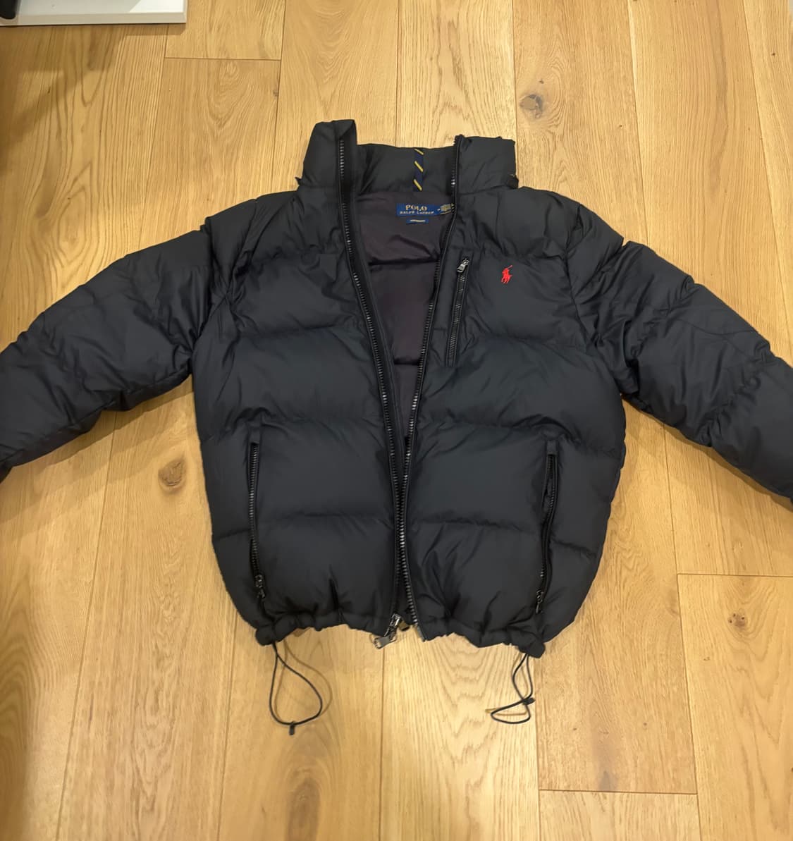 폴로 랄프로렌 고햄 패딩 M 푸퍼 폴로 패딩 새제품 상품이미지5