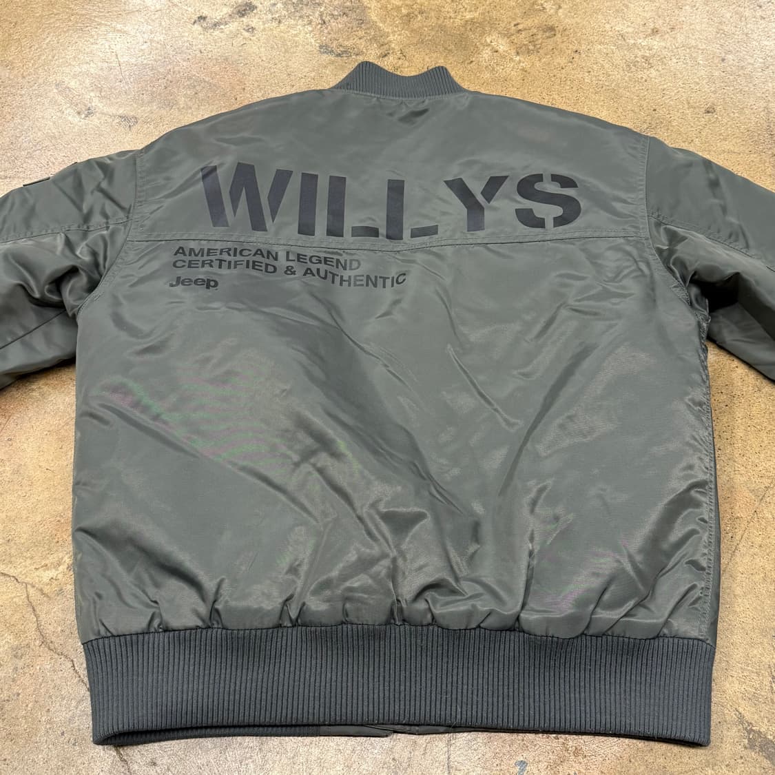 [정품/S] Jeep 트레일 블레이저 봄버 자켓 b19 상품이미지4
