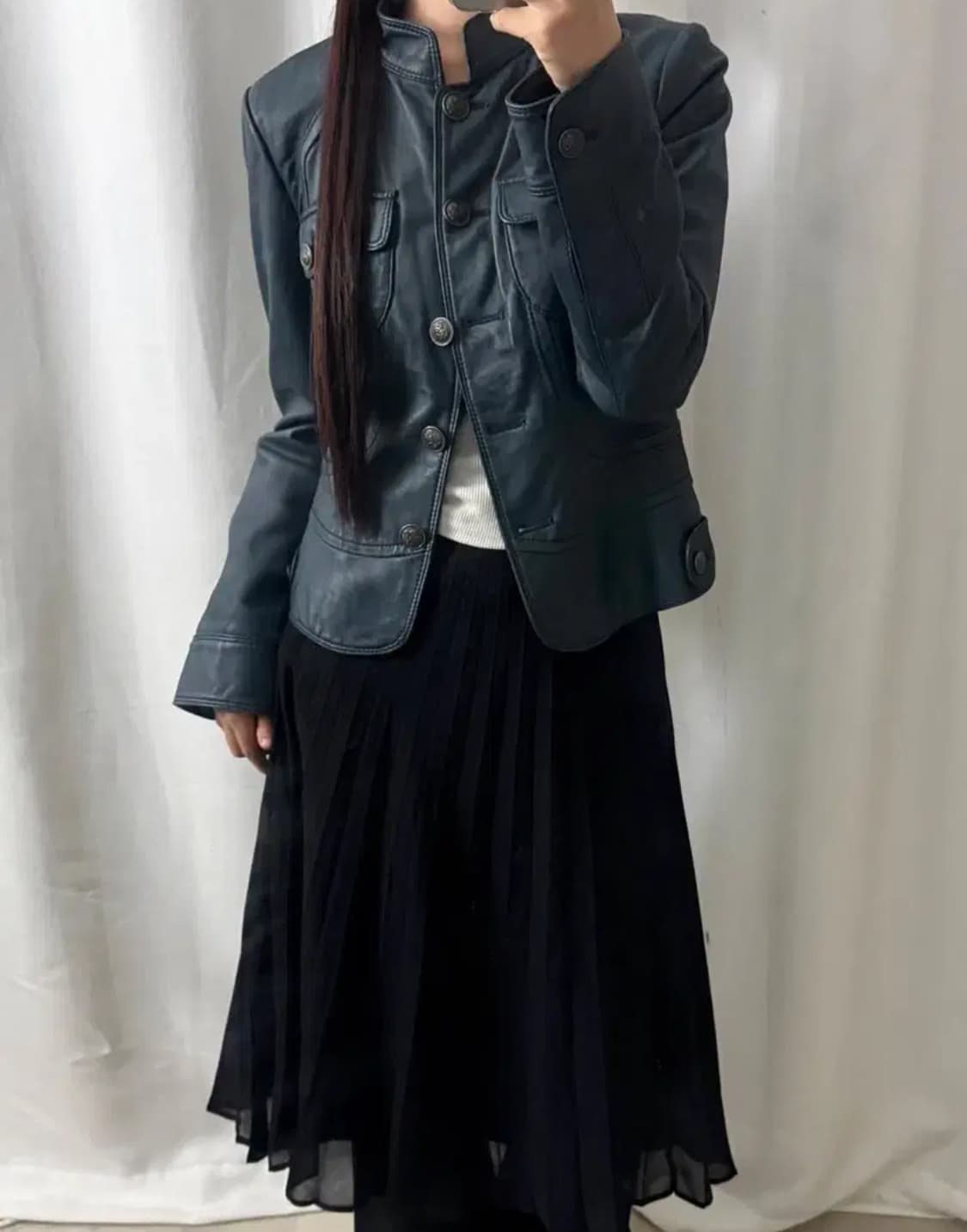 빈티지 오리엔탈 페어리 자켓 청록색 상품이미지1