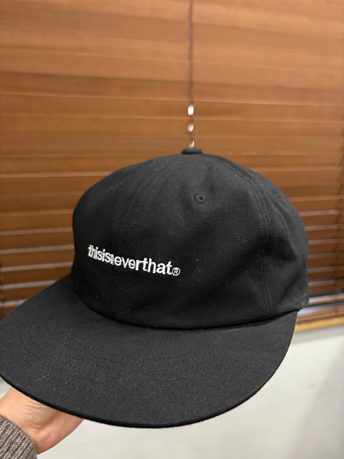 디스이즈네버댓 로고 캡 캠프캡 상품이미지3