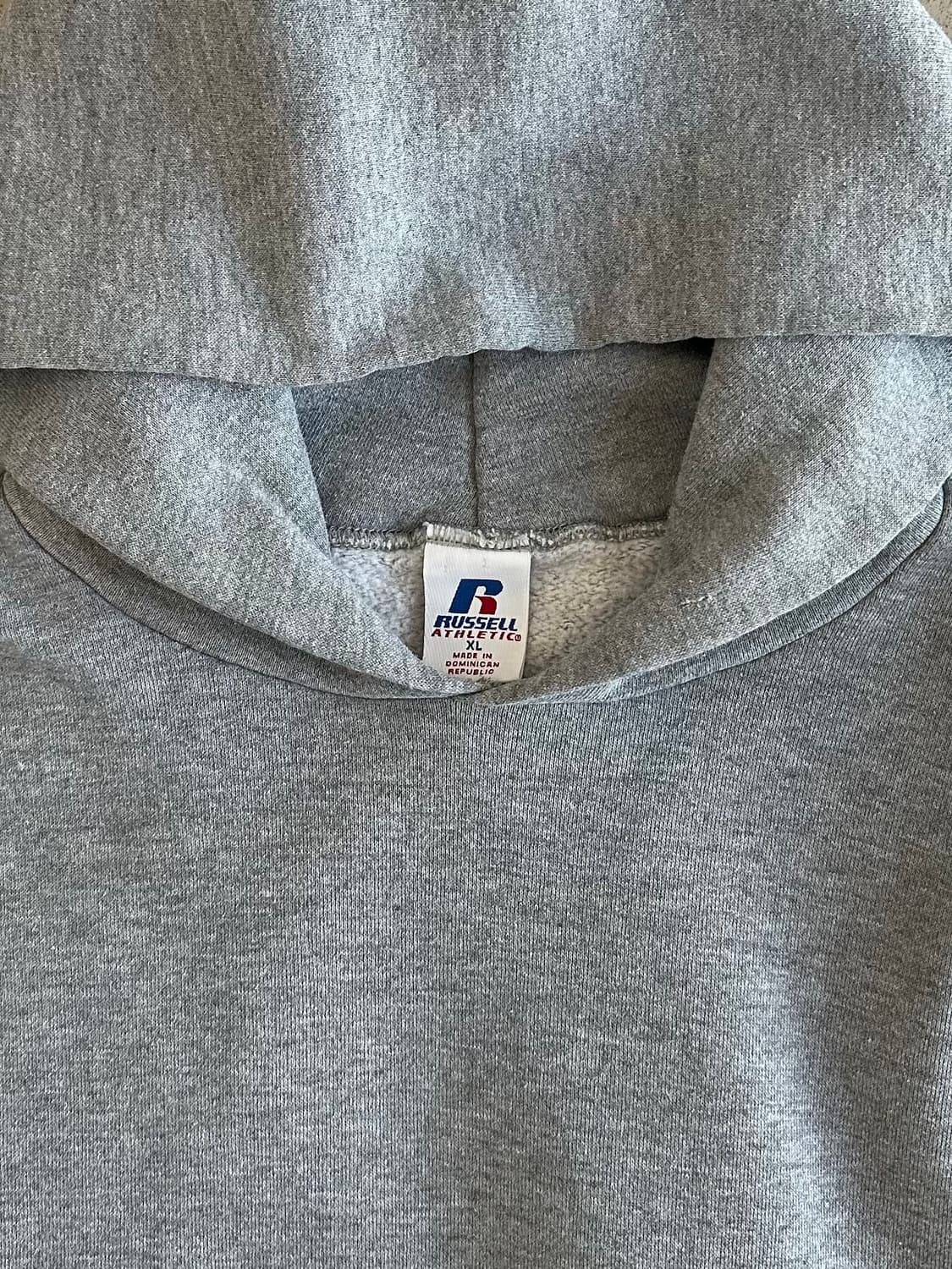 00s 빈티지 러셀 후드 그레이 XL 상품이미지5